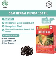 Obat Herbal PILSIDA 100 Pil Masalah Kulit Gatal, Bisul , Jerawat