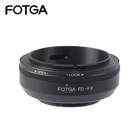 FOTGA FD-FX Adapter Ring for Canon FD FL Mout Lens to Fit For Fujifilm X Mount FX Fuji X-A10 X-M1 X-