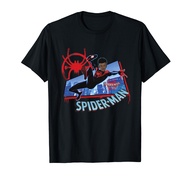 Marvel Spider-Man Into the Spider-Verse Miles Kick T-Shirt