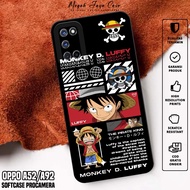 OPPO A52 Case OPPO A92/ - Softcase OPPO A92hp OPPO A52 ONE PIECE Motif/ - Casing OPPO A52hp - Silico