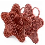 Antimicrobial Silicone Body Scrubber, Exfoliating Body Scrubber for Sensitive Skin, Eco Friendly Sho