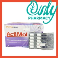 Pharmaniaga Actimol 650mg 10s/strip Paracetamol 650mg