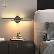 โคมไฟ LED ติดผนังโคมไฟภายในทีวีข้างเตียงห้องนอนห้องนั่งเล่นทางเดินที่ทันสมัยตกแต่งบ้านโคมไฟติดผนังทันสมัย