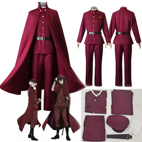 Bungou Stray Dogs Suehiro TetchΕ Cosplay Costume JΕno Saigiku Anime Halloween Clothes Physical Pro D