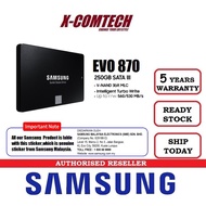 SAMSUNG 870 EVO Series 2.5 SATA III Internal SSD solid state drive 250GB/500GB/1TB