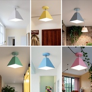Ceiling light Nordic creative aisle corridor light hallway porch balcony bedroom light Macaron moder