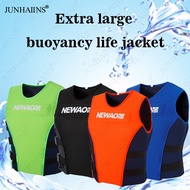 JUNHAIINS (COD )Life Vest Jacket Adults Marine Safety Life Jacket For Outdoor Water Sport Fishing Sw