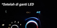 LAMPU PANEL AC DEFOGGER HONDA JAZZ GD3 2001 - 2007 - Merah