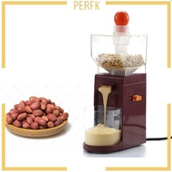 [Perfk] Peanut Butter Maker Small Cooking Easy Control Grain Grinder with Non Slip Base for Hazelnut