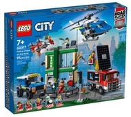 LEGO 60317 City Police Chase at the Bank 915pcs 7+ Đồ Chơi Lắp Ráp lego Hoàn toàn mới và chính hãng