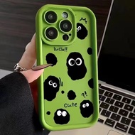 Casing Samsung M13 4G M35 S24 FE A06 A16 5G S25 5G S25+ S25 Ultra Silicone Cute Coal Ball Phone Case