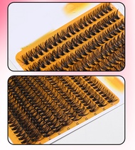 Self-Adhesive Fairy Lash Cluster Set Natural Makeup Style Cartoon Eyelashes