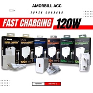 Charger/Casan Branded brand 120W USB type C and Micro fast charging Super VOOC -Fc