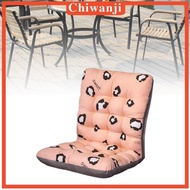 [Chiwanji] Rocking Chair Cushion with Backrest Nonslip Comfortable Chair Mat Chair Pad