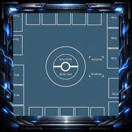 [Direct from Japan] Full Size Card Game Playmat 60x60cm 3mm Thick | Non-Slip Rubber Mat for 2 Player