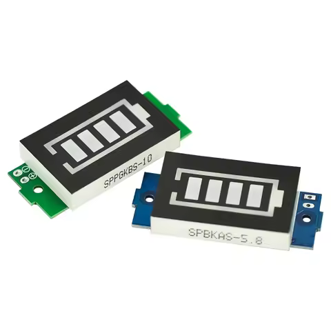 1S 2S 3S 4S Single 3.7V Lithium Battery Capacity Indicator Module 4.2V Blue Display Electric Vehicle