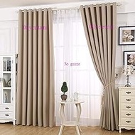 Cotton and Linen Curtain Fabric Thickening All Shade Modern Minimalist Linen Balcony Living Room Bed
