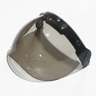 GXT Vintage Helmet Bubble Lens with Stand Three Buckle Style Motorbike Riding Gear Protective Equipm