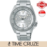 [Time Cruze] Seiko 5 Sports SRPE71  Automatic Stainless Steel Silver Dial Men Watch SRPE71K SRPE71K1