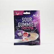 Use 10% Shrimp Coin Coupon = Ace Sour Planet Gummy 44g 4 Flavors Fruit (Peach, Grapefruit, Pomegrana