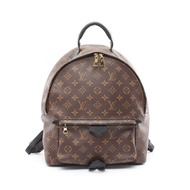 LOUIS VUITTON Palm Springs 背包 MM 背包 M41561 Monogram 皮革 棕色 LV