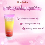 Kem Nang Tone Body Five Grains Cao Am Sang Da Toan Than 200g5.14