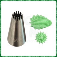 Ready Stock 864 Icing Piping Nozzle 864 Cake Decorating Tool Pastry Tip Acuan Swiss Tart