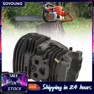Soyoung Chainsaw Cylinder Head Piston Kit 537320402 Replacement for Husqvarna 455 455E 460 Rancher