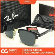 Rayban rb3016 clubmaster sunglasses new rayban sunglasses black Gray 48mm glasses