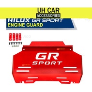 Toyota Hilux Revo Rocco Rogue GR Sport Stone Guard Enjin Cover Enjin Skid Plate - Red