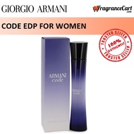 Giorgio Armani Code EDP for Women (50ml/75ml/Tester) Eau de Parfum Violet Purple [Brand New 100% Authentic Perfume]