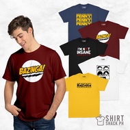 The Big Bang Theory Shirt - T-Shirt Cotton Unisex Big Bang Theory Sheldon Bazinga | Shirt Shack PH