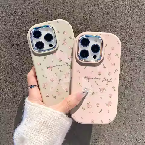 Flower Butterfly Case For Samsung Galaxy S23 Ultra Plus S20 S21 FE A54 A14 A24 A25 A13 A32 A33 A52 A