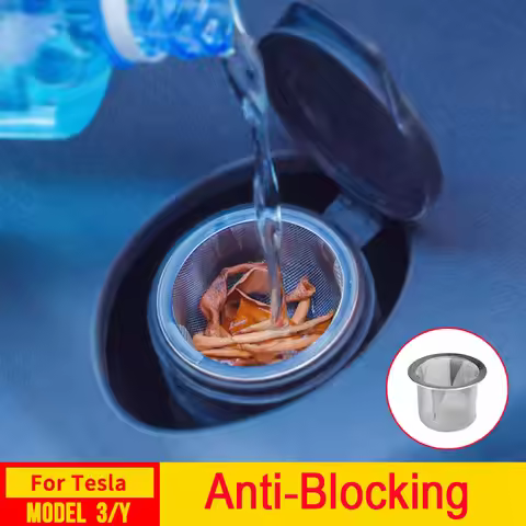 Wiper Water Filter For Tesla Model 3 Y S X Juniper Accessories Metal Mesh Grille Guard Grid Inserts