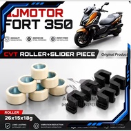 PULLEY ROLLER + SLIDER FORT 350 FORTRESS 350 FORT350 FORTRESS350 PULLEY ROLLER CVT + SLIDER PIECE