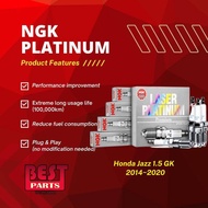 NGK Laser Iridium Spark Plug for Honda Jazz GK 1.5 I-VTEC (3rd Gen) (2014-2020)