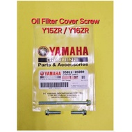 Y15ZR Y15Z Y15 / Y16ZR Y16 Y16Z (3pcs / 1 Set) Oil Filter Cover Screw Cap Cup Penutup Skrew Skru Ori