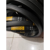 Omega V-belt /vbelt / fanbelt B70-B79