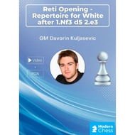 PREMIUM CHESS VIDEO | Reti Opening - Repertoire For White after 1.Nf3 d5 2.e3 by GM Davorin Kuljasev