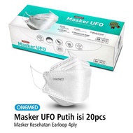 Masker ufo onemed 4 ply / masker 3D