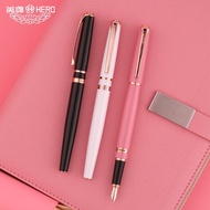 Hero H701 Fountain Pen 10K Gold Pen Office Writing Graduation Pen