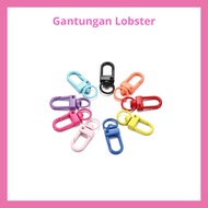 GANTUNGAN DIY Lobster Keychain Hook - Hook U-Shaped Bag HookHOOK - Lobster Claps Swivel