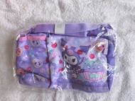 Sanrio Kuromi 紫色斜背包