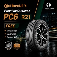Continental PremiumContact PC6 R21 315/35 SSR *  275/40 SSR * 285/45 SSR* (WITH INSTALLATION)