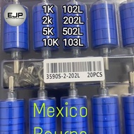 5K Ohm Bourns Multiturn 10-Point Potentiometer with Warranty