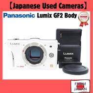 Panasonic Digital Single-Lens Camera GF2 Body Full HD Movie Camera White DMC-GF2Pre-Owned GentlyUsed