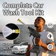 Car Wash Water Jet Spray Gun, Portable Outdoor Pump Cleaner, Floor Tiles Cordless 988VF