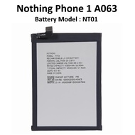 Nothing Battery NT01 For Nothing Phone 1 / Nothing Phone One Model A063 Battery Bateri @ 4500mAh