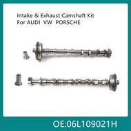 06K109022R 06L109021H Intake+Exhaust Camshafts and Control Valves SET0525 For VW Beetle Golf Sharan 