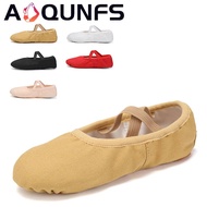 【Wireless】 Aoqunfs Kids Soft Ballet Slippers Children Pink Ballet Dance Shoes Gymnastics Training Shoes For Girls Adults Ballerina Shoes